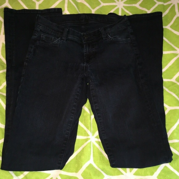 7 For All mankind Rocker Slim Boot Cut Jeans 26 - Picture 4 of 7